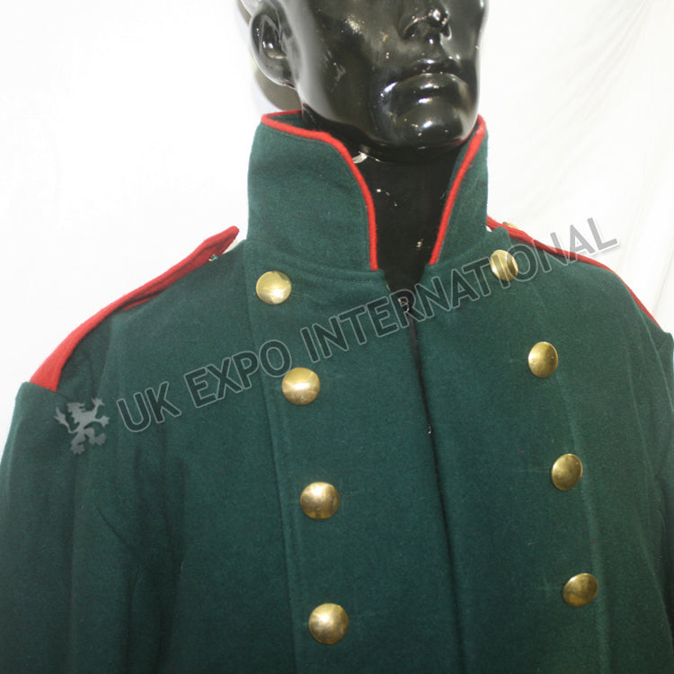 Dark Green French Regiment Coat
