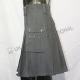 Fire Man Utility Kilt With Black White Tape