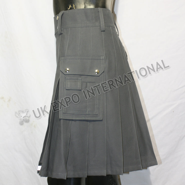 Fire Man Utility Kilt With Black White Tape