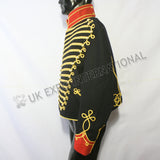 Black Military Hussar Jacket