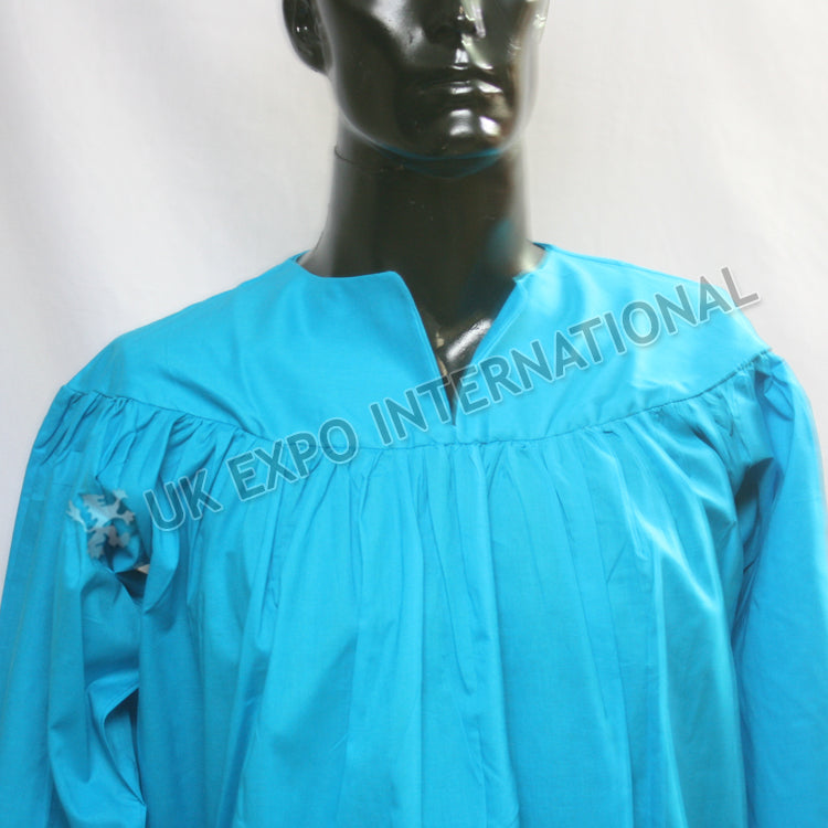 UK Turquoise Color Ghillie Renaissance Pirate Pioneer Theatre Shirt