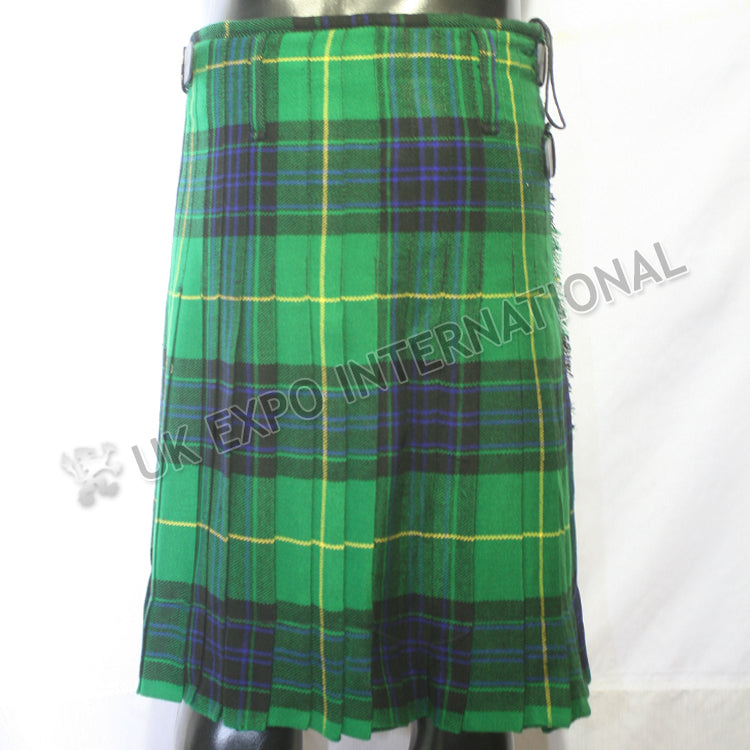 Green Mason Tartan Kilt