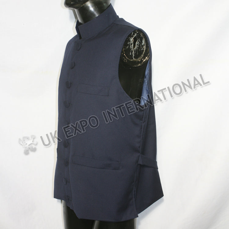 Dark Blue Union Military Waistcoat