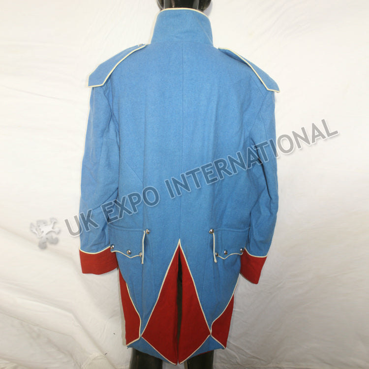 Napoleonic French Sky Blue Historical Uniform Jacket