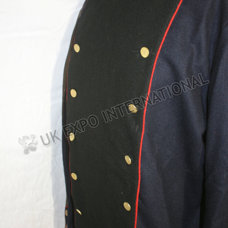 Napoleonic British-French Dark Blue Military Jacket