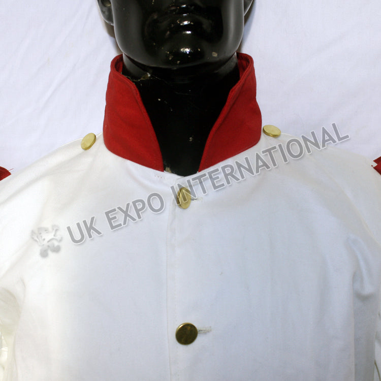 Napoleonic British White Military Coat