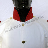 Napoleonic British White Military Coat