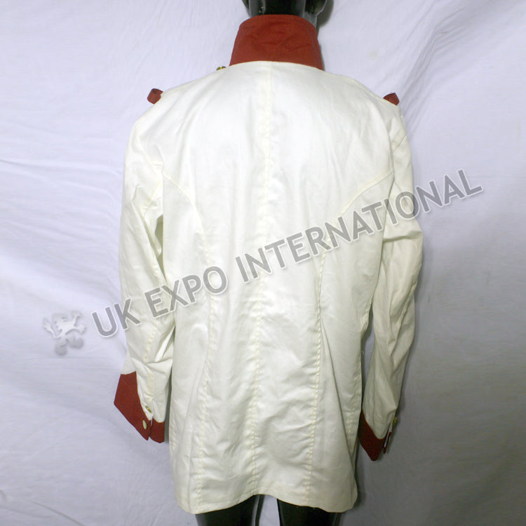 Napoleonic British White Military Coat