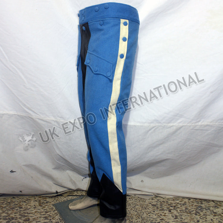 Sky Blue Hussar Riding Cavalry Trouser