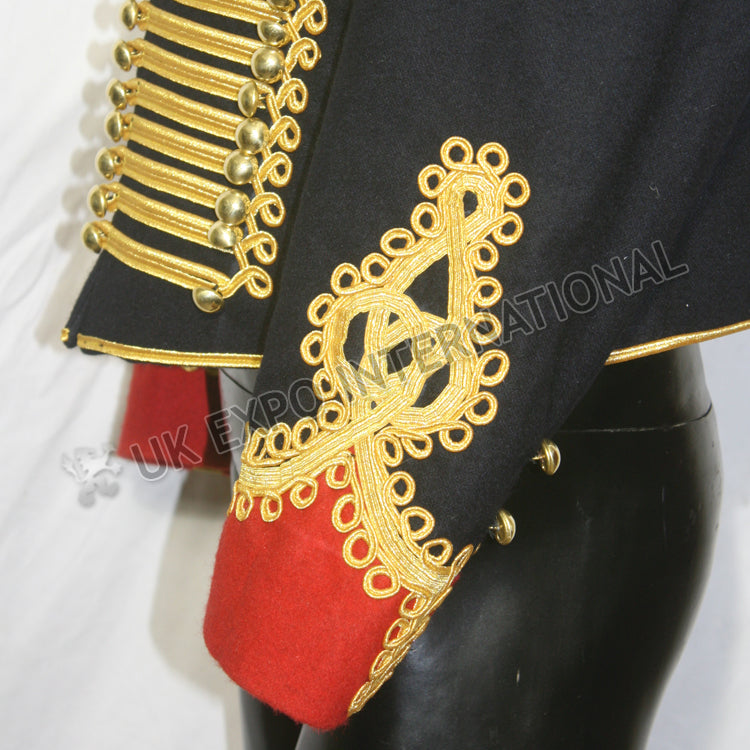 Prussian Hussar de la Mort Officer Uniform Jacket