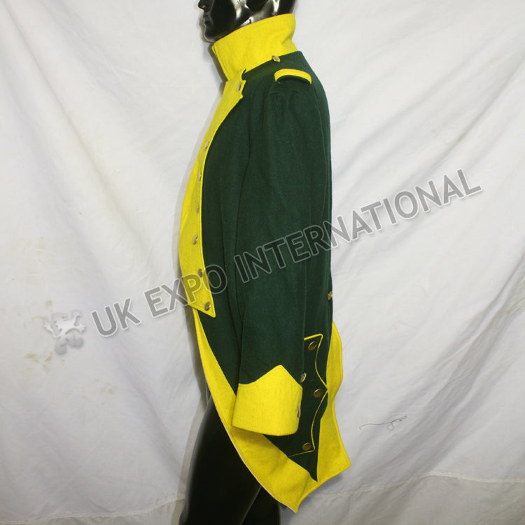 French Spanish Dark Green Historical Military Jacket