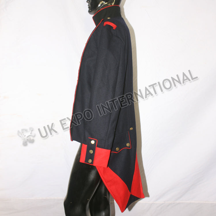 Napoleonic British French Dark Blue Officer Jacket
