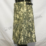 Green Digital Des Camouflage Utility Kilt
