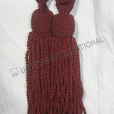 Army Waist Belt Maroon R168 Waist Sash