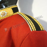 Coldstream Guards Officer Colonel Dress Tunic Red Ceremonial Military Jacket