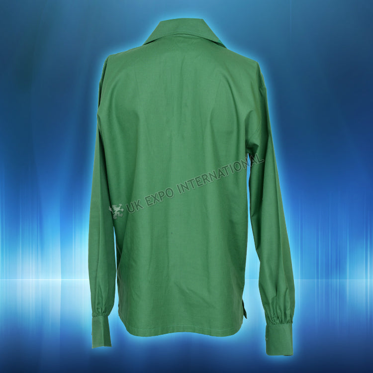 Traditional Highland Style Green Jacobite Shirt