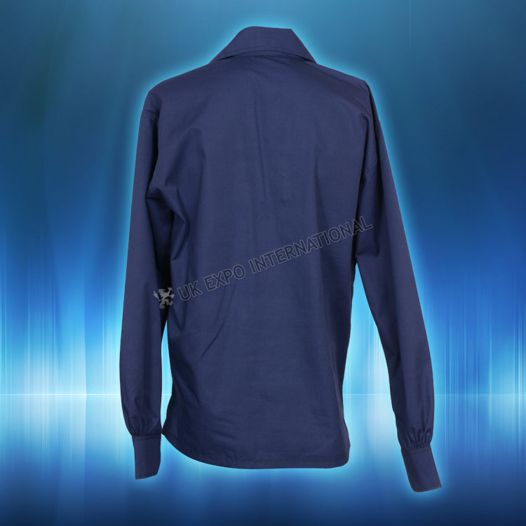 Dark Blue Authentic Highland Look Jacobite Shirt
