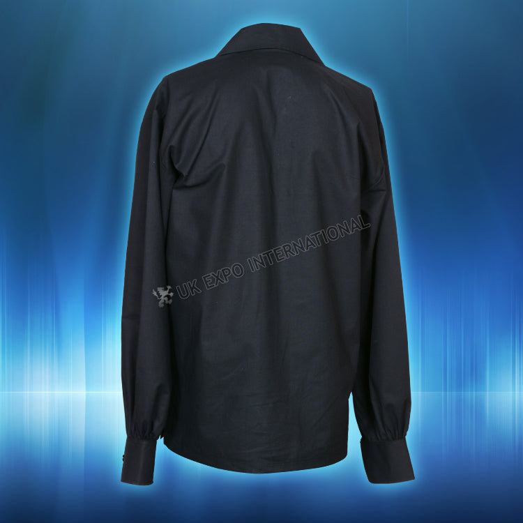 Classic Highland Style Black Jacobite Shirt