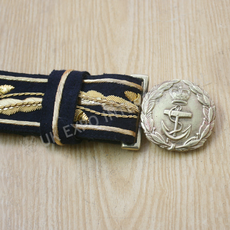 1902 Royal Navy Admiral Waist Belt