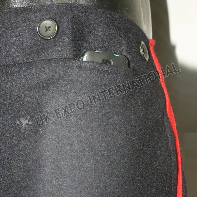 Civil War CS Black Red Strip Trouser
