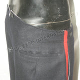 Civil War CS Black Red Strip Trouser