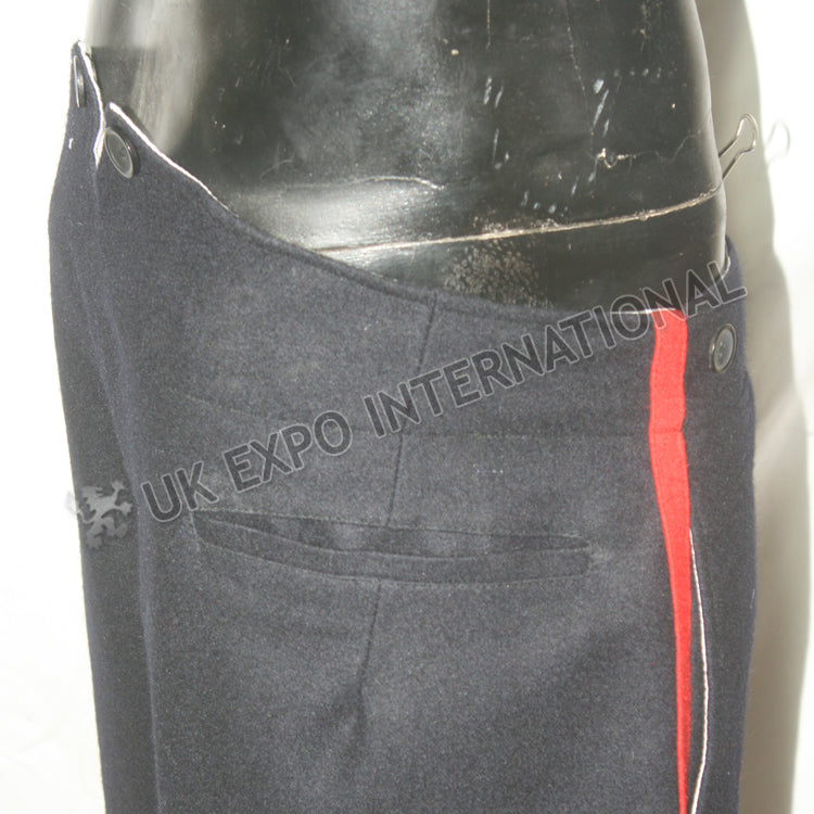 Civil War CS Black Red Strip Trouser