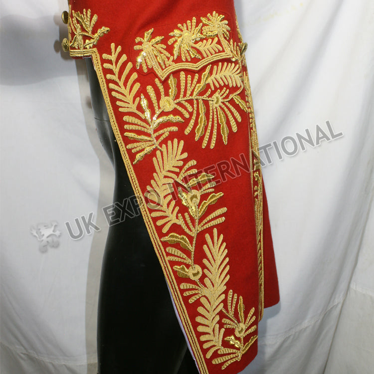 Hand Embroidered British Court Levee Jacket