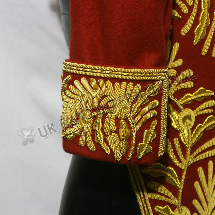 Hand Embroidered British Court Levee Jacket