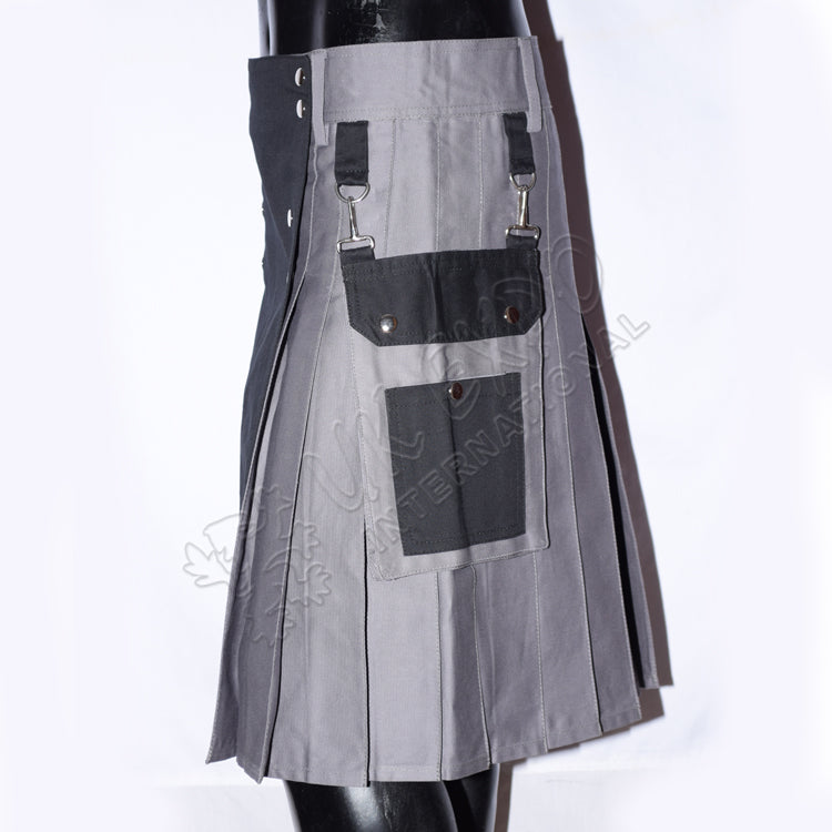 Tactical Hybrid Gray Utility Kilt
