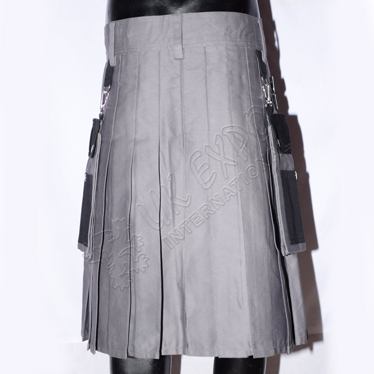 Tactical Hybrid Gray Utility Kilt