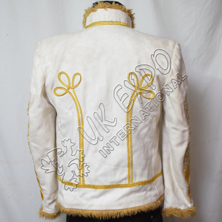 Hunkydory Beaufort White Cotton Jacket