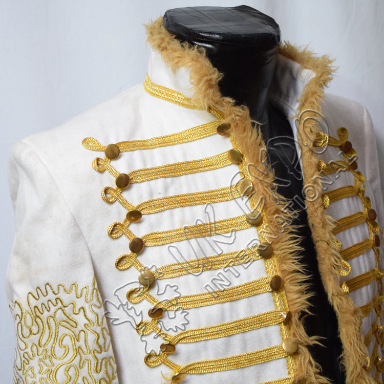 Hunkydory Beaufort White Cotton Jacket
