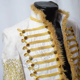 Hunkydory Beaufort White Cotton Jacket