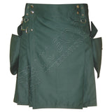 Green Power Men Utility Kilt
