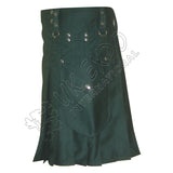 Green Power Men Utility Kilt
