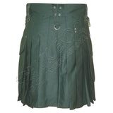 Green Power Men Utility Kilt