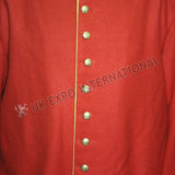 Red Officer Gold Braid Tunic