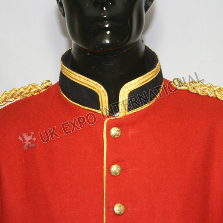 Red Officer Gold Braid Tunic