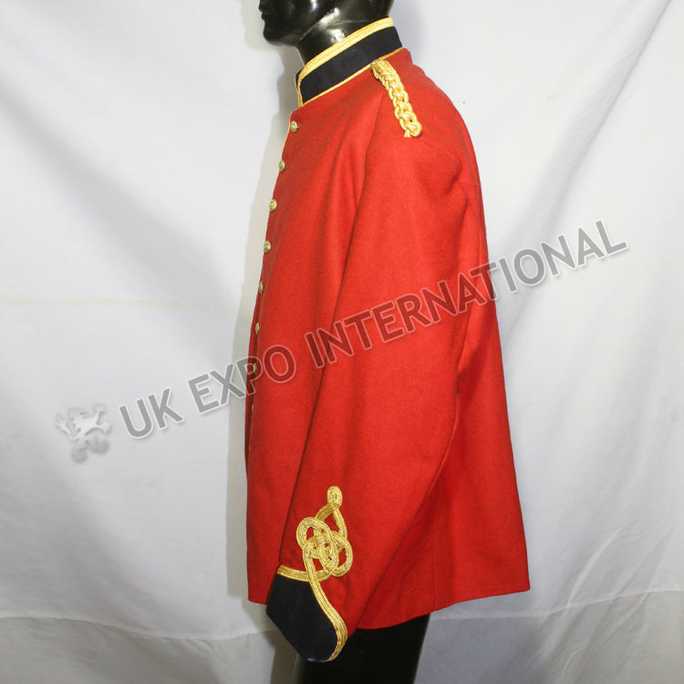 Red Officer Gold Braid Tunic