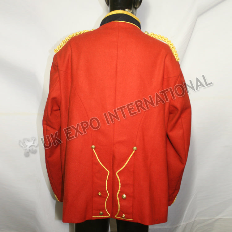 Red Officer Gold Braid Tunic
