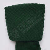 Green Scottish Diamond Cuff Kilt Hose Socks