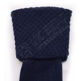 Diamond Dark Blue Cuff Men Scottish Kilt Socks