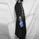 Black Spanish Civil War Hussar Style Long Coat