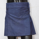 Dark Blue Women Utility Kilt