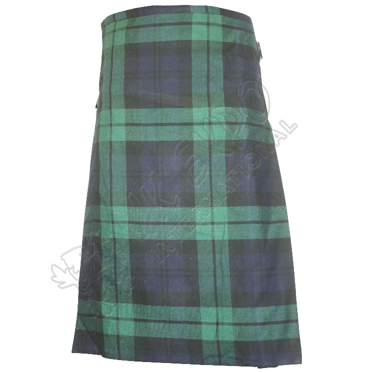 Black Watch Tartan Sports Casual Kilt