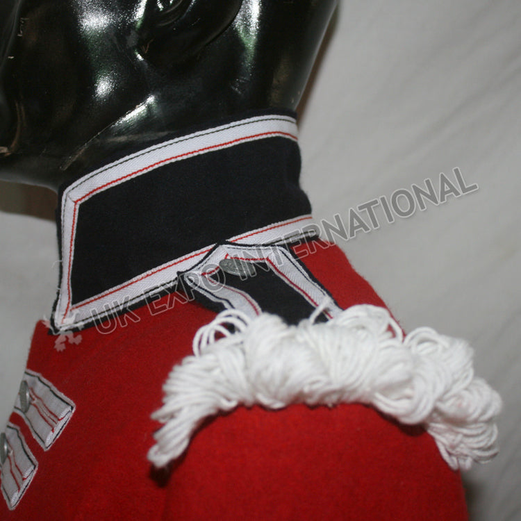 Red British Napoleonic Military Jacket
