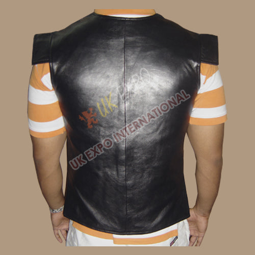 Jacobean Leather Waistcoat