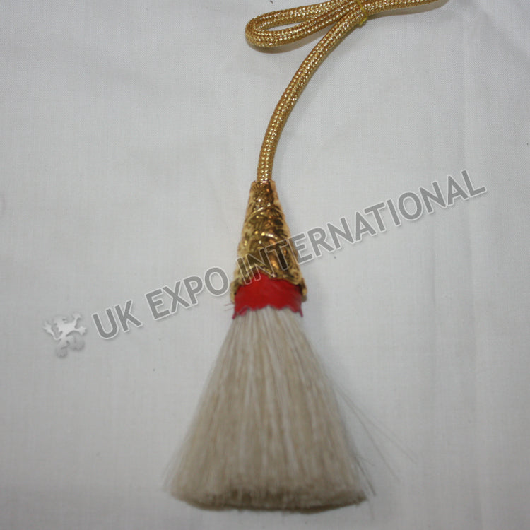 Gold Horse Hair Regimental Tassel