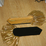 42nd Regiment Gold Bullion Shoulder Epaulettes