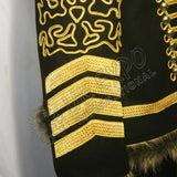 Black Hendrix Jimi Golden Braid Military Jacket